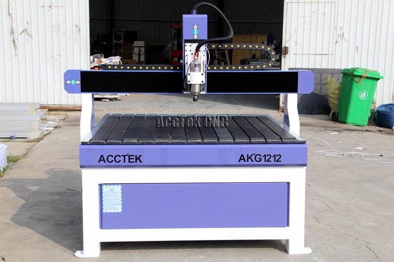 Гравировальный станок для деревянной гитары acctek 1200*1200 мм настольный мини с ЧПУ 3d