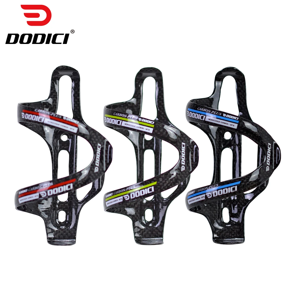 

DODICI Plus Bicycle Carbon Water Bottle Cage MTB Road Water Bottle Cage 22g Bike Cycling 3k Carbon Fiber Bottle Cage Accessories