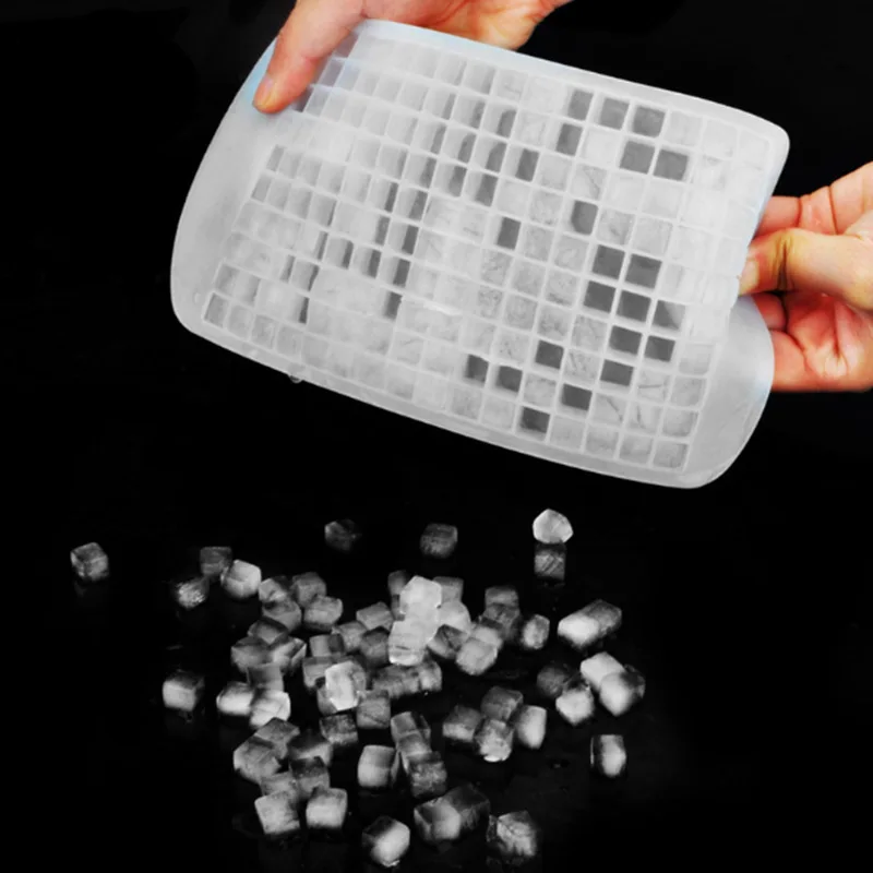 Silicone Mini 160 Holes Cavity Silicone Ice Cube Tray Mini Ice Cubes