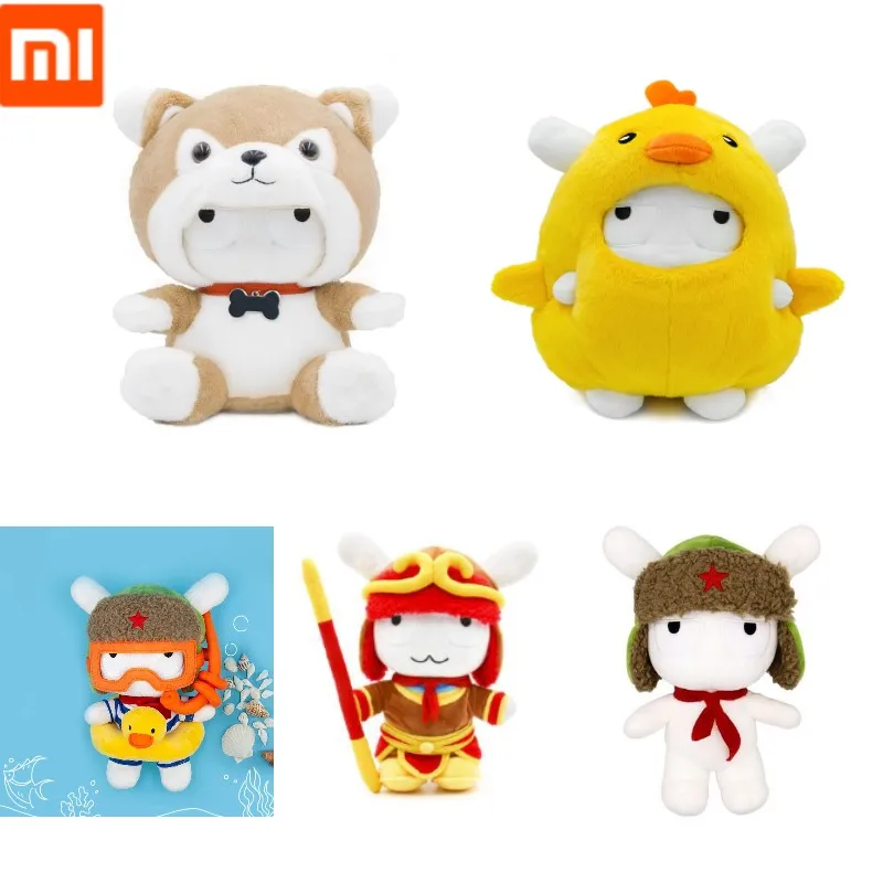 

Original Xiaomi Mitu Rabbit Doll Little Yellow Chicken/Diver/ Wukon 25CM PP Cotton & Wool Cartoon Cute Toy Gift for Girls Boys