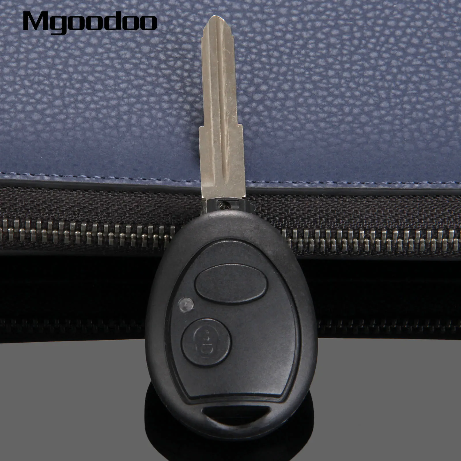

Mgoodoo 2 Button Remote Car Key Shell Fob For Land Rover Discovery 1999-2004 Uncut Blade Auto Replacement Keyless Case Cover