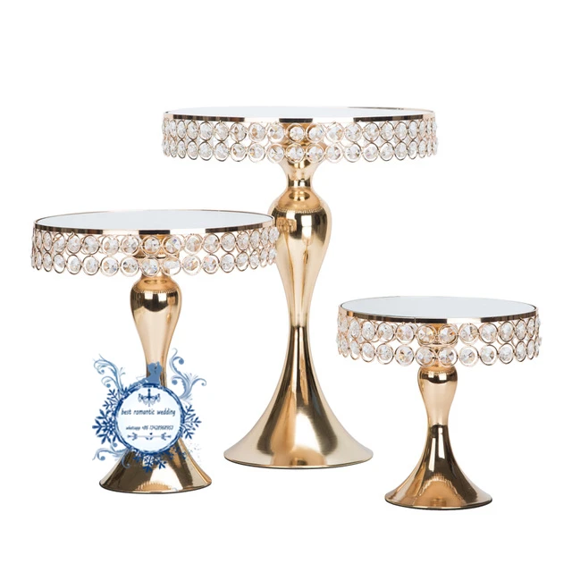1pcs-5pcs-Gold-Crystal-cake-stand-set-Electroplating-gold-mirror-face-wedding.jpg_640x640
