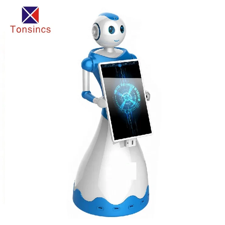 

TONSINCS new product hard disk 32G Human design Automated smart bank service robot