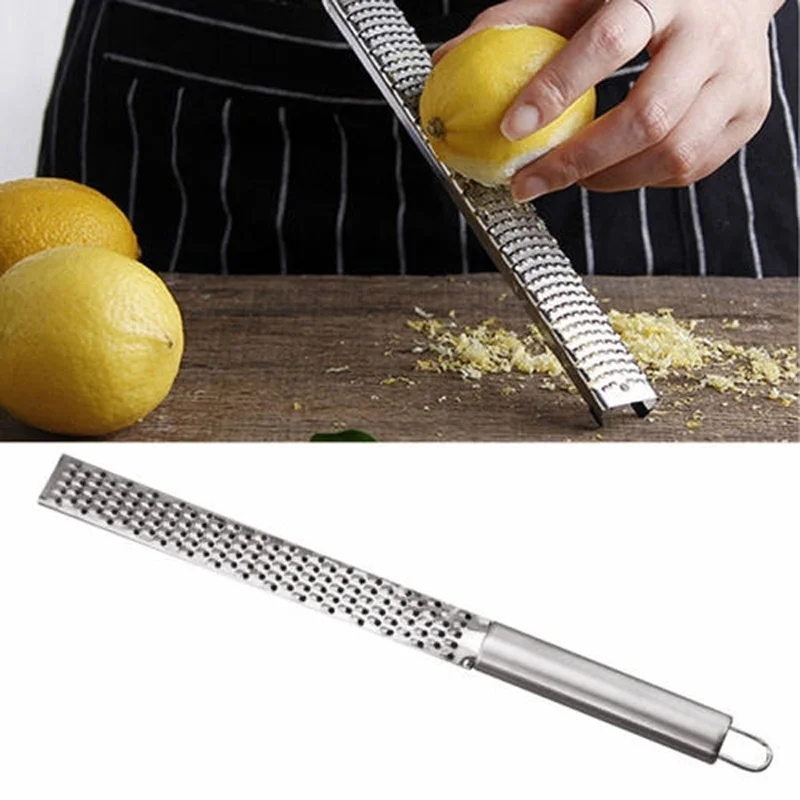 1pcs Potato cheese Grater Stainless Lemon Cheese Vegetable Fruit Zester Grater Peeler