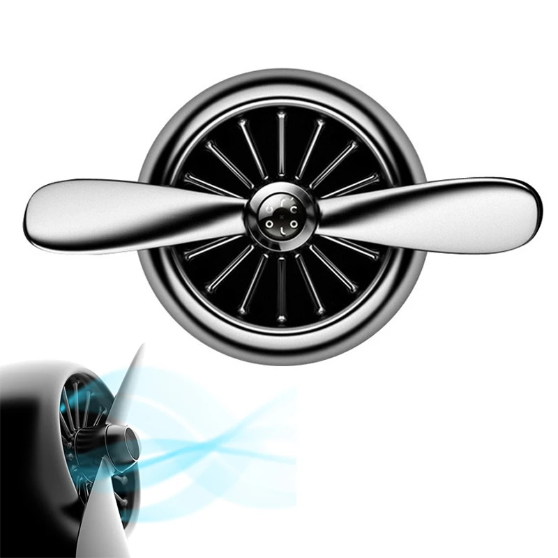 Ventilador Aroma diffuser Car Air Purifier Fan Mini Car Air Conditioning Cooler Fan Outlet Vent Air Freshener Purifier Blower (9)