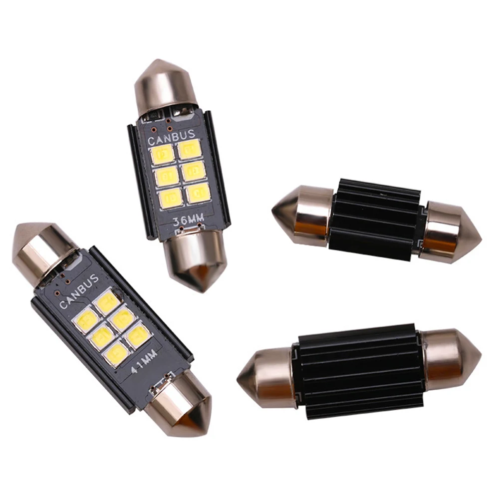 1 шт. гирлянда лампы CANBUS 31 мм 36 39 41 C5W светодиодный без ошибок 3030 6 SMD интерьерные для