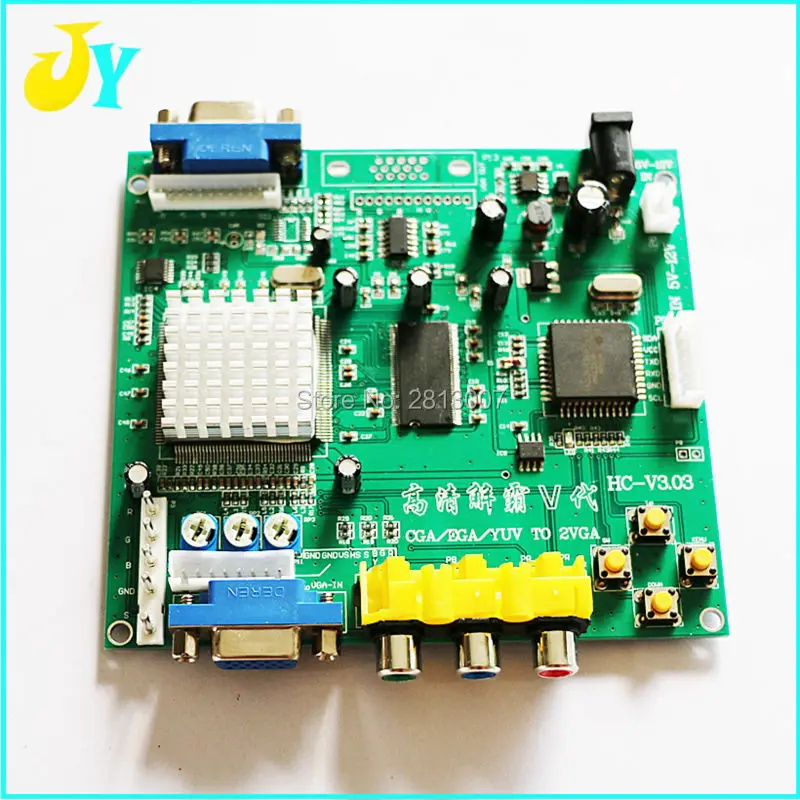 

Новая аркадная игра RGB/CGA/EGA/YUV на VGA HD видеопреобразователь HD9800/GBS8200 с одним/двойным выходом