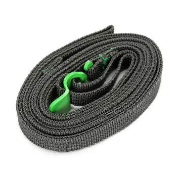 

Outdoor Travel Strapping Cord Tape Rope Tied Pull Luggage Stainless Hook Strap
