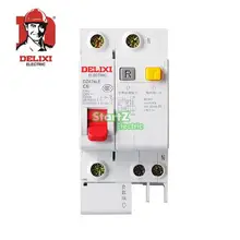 6A 1 P+ N RCBO RCD автоматический выключатель DE47LE DELIXI