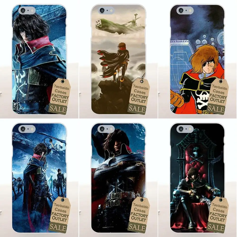 

Tpwxnx For Apple iPhone 4 4S 5 5C SE 6 6S 7 8 Plus X For LG G4 G5 G6 K4 K7 K8 K10 Soft Cute Case Space Pirate Captain Harlock