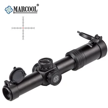 Riflescope MARCOOL 1-6X24 HD IR 1/5MIL Tactical Hunting Aim Red Dot Point Airsoft Collimator Air Rifle Optics Sight Rifle Scope