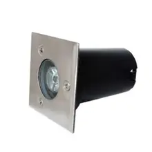 Free Shipping 20pcs/lot 3w Square led underground light AC85-265V/12V Cool/Warm White bar/stage/garden floor outdoor lighting