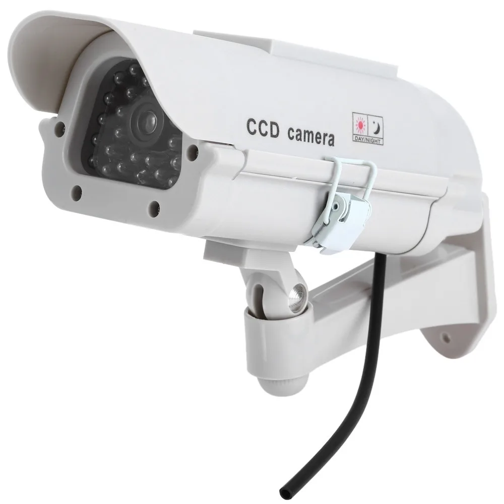 Ourdoor Fake Dummy Camera Security CCTV LED IR Flashing Surveillance