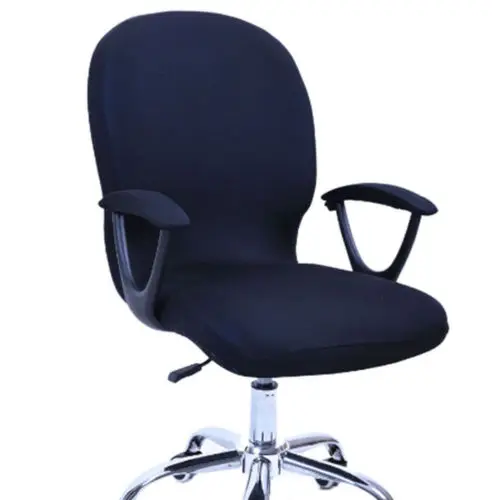 

Swivel Computer Chair Cover Stretch Office Spandex Protector Seat Cover Black