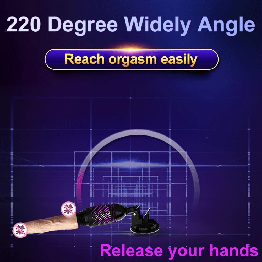 Automatic Telescopic Vibrating Dildo Female Masturbator 7 Modes Heating Thrusting Realistic Penis Vibrator Sex Product For Woman