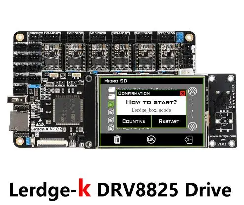 Материнская плата LERDGE для 3D принтера ARM 32 бита системная управления 3d принтером с