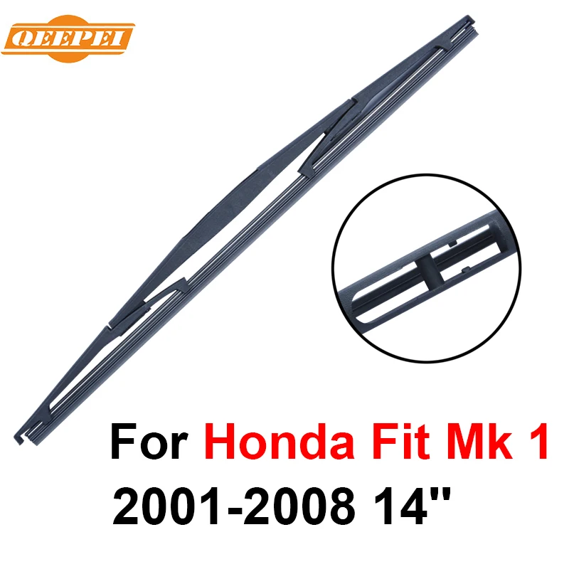 QEEPEI Rear Wiper Blade No Arm For Honda Fit Mk 1 2001 2008 14'' 5 door