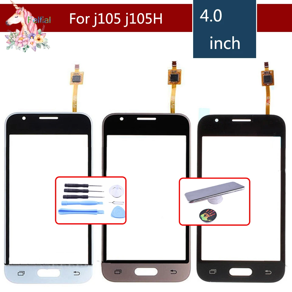 Для Samsung Galaxy J1 Mini J105 SM-J105Y J105H J105M сенсорный экран дигитайзер сенсор стекло объектив