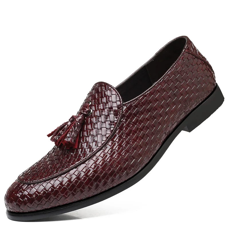 GOXPACER/Весенняя Мужская обувь в британском стиле, повседневная обувь, модная обувь с кисточками, новая обувь на плоской подошве, Лидер продаж