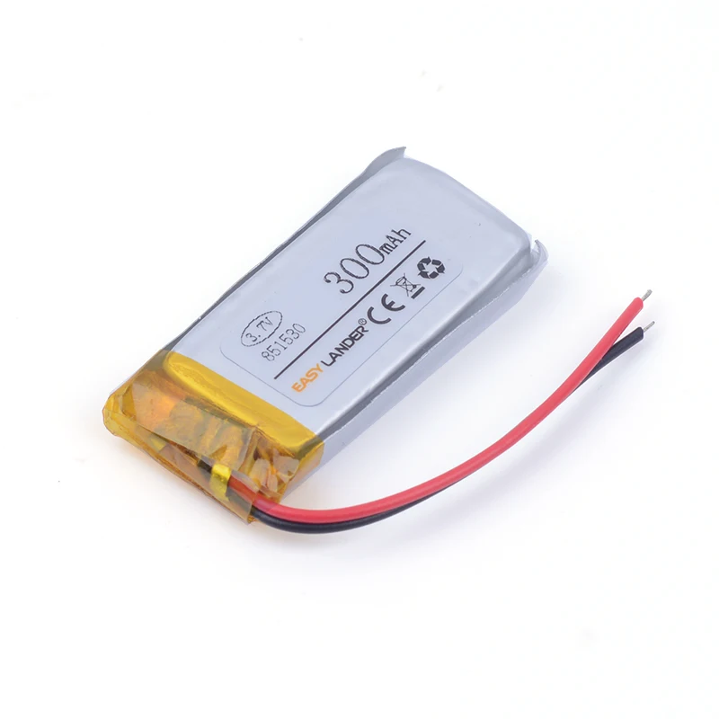 li - ion 3.7V 300mAH 851530 Polymer lithium / Li-ion battery for TOY POWER BANK GPS mp3 mp4 cell phone speaker | Электроника