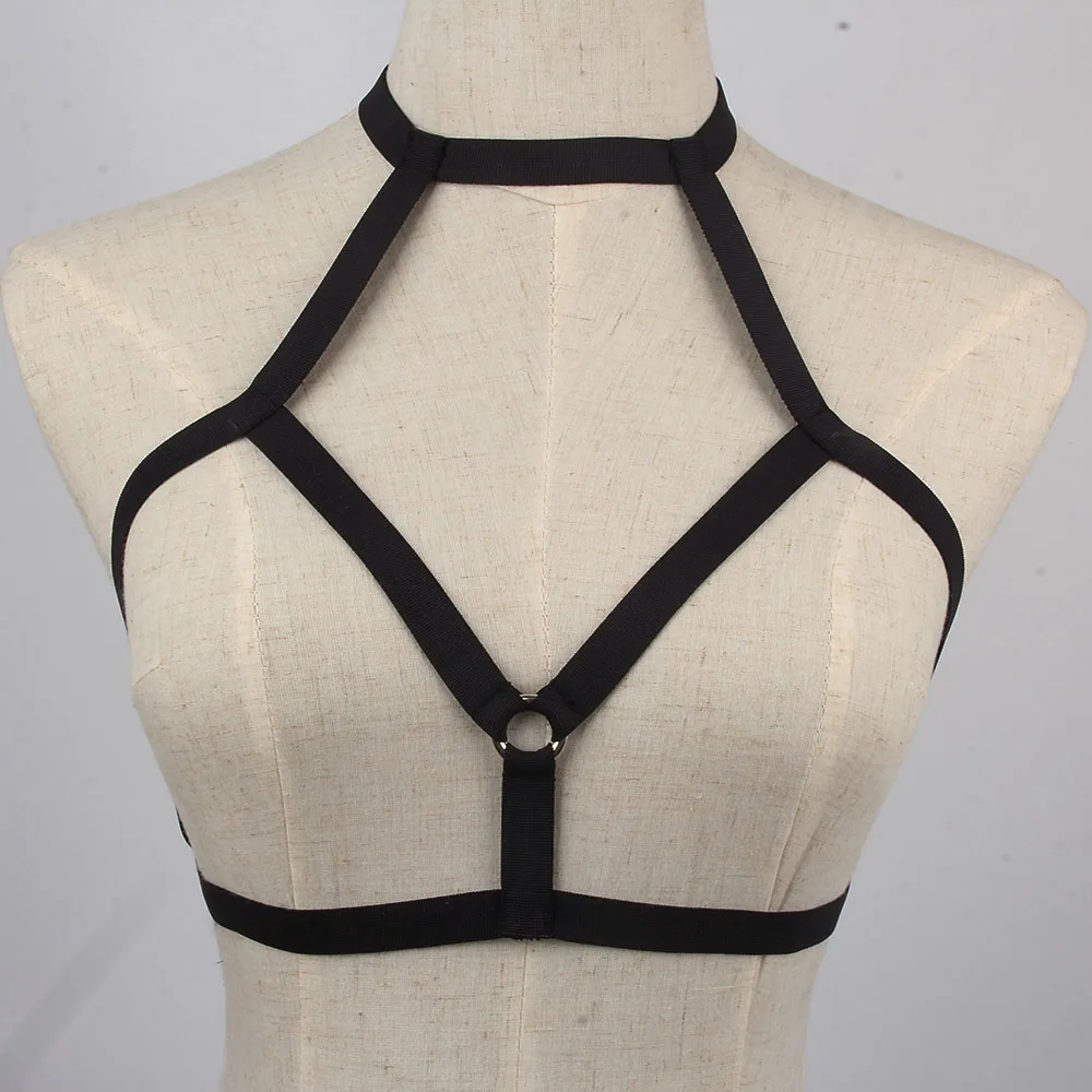 Sexy Leg Girdle Belt Women Elastic Cage Body Hollow Leg Garter Belt