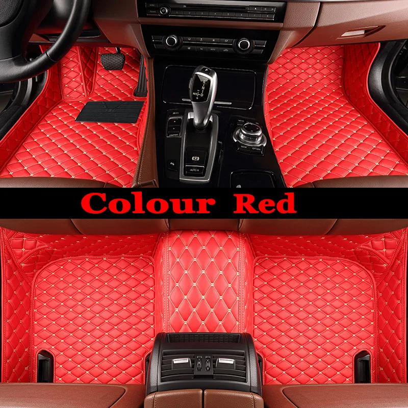 

Custom fit car floor mats for Hyundai ix25 ix35 Elantra Sonata Solaris Tucson verna Veloster carstyling carpet liner
