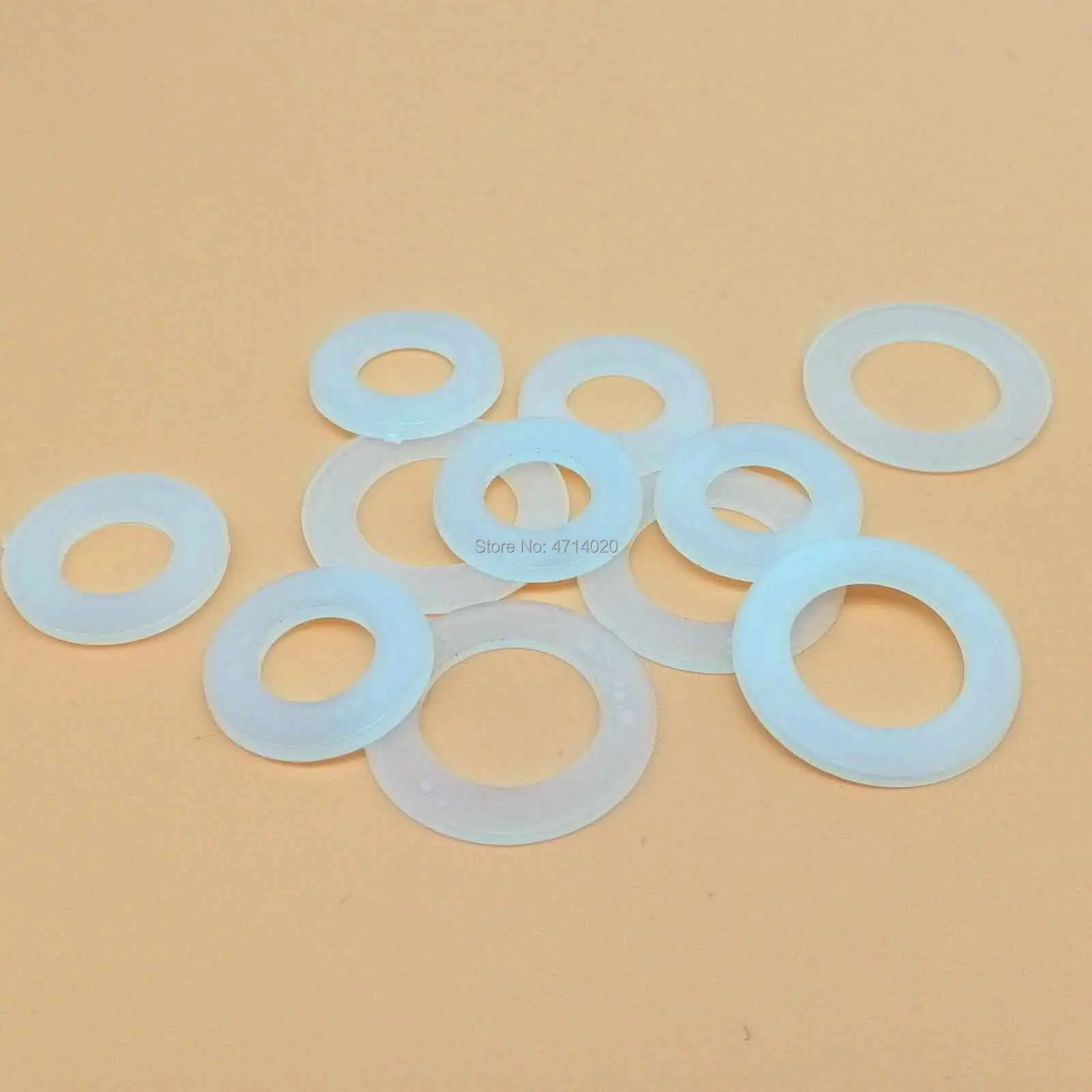 Plastic Nylon Flat Washers M1.5-M12 100pcs for Screw plastic washers