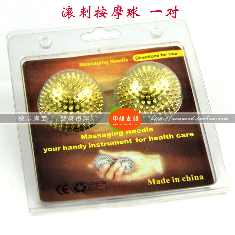 Magnetic Hand Palm Acupuncture Ball Pain Relief Massage Stimulation Needle