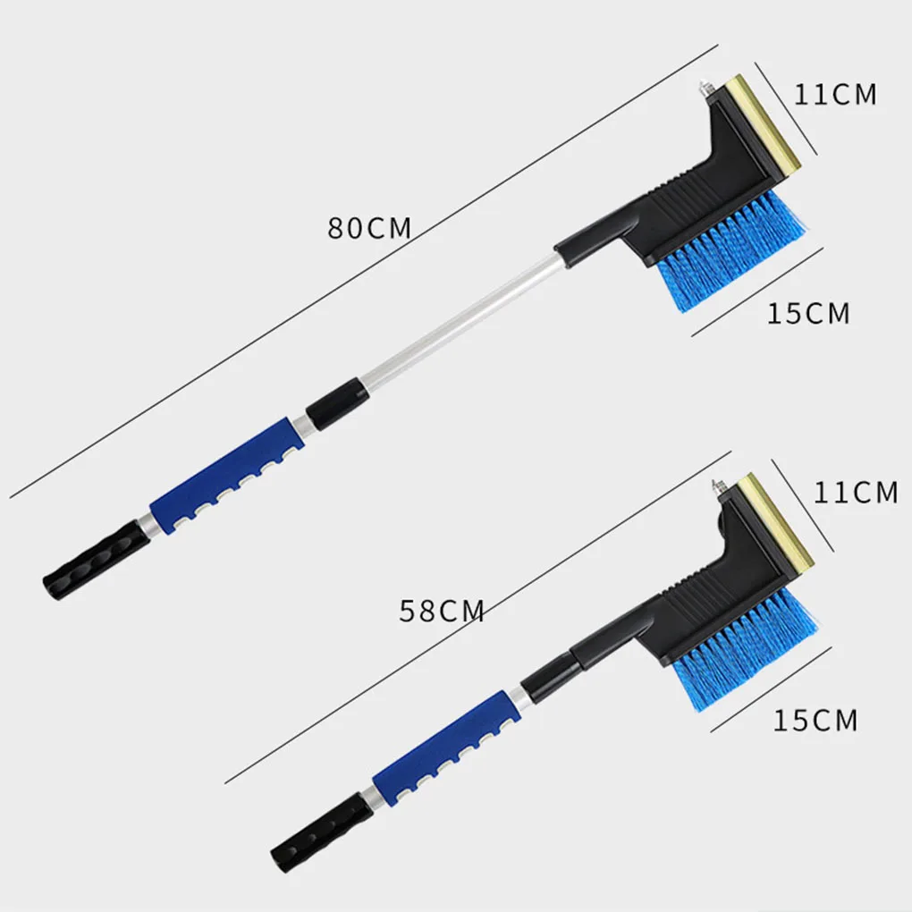Автомобильная лопата для уборки снега конус Детская безопасность молоток веник автомобиля съемная щетка для удаления нагара