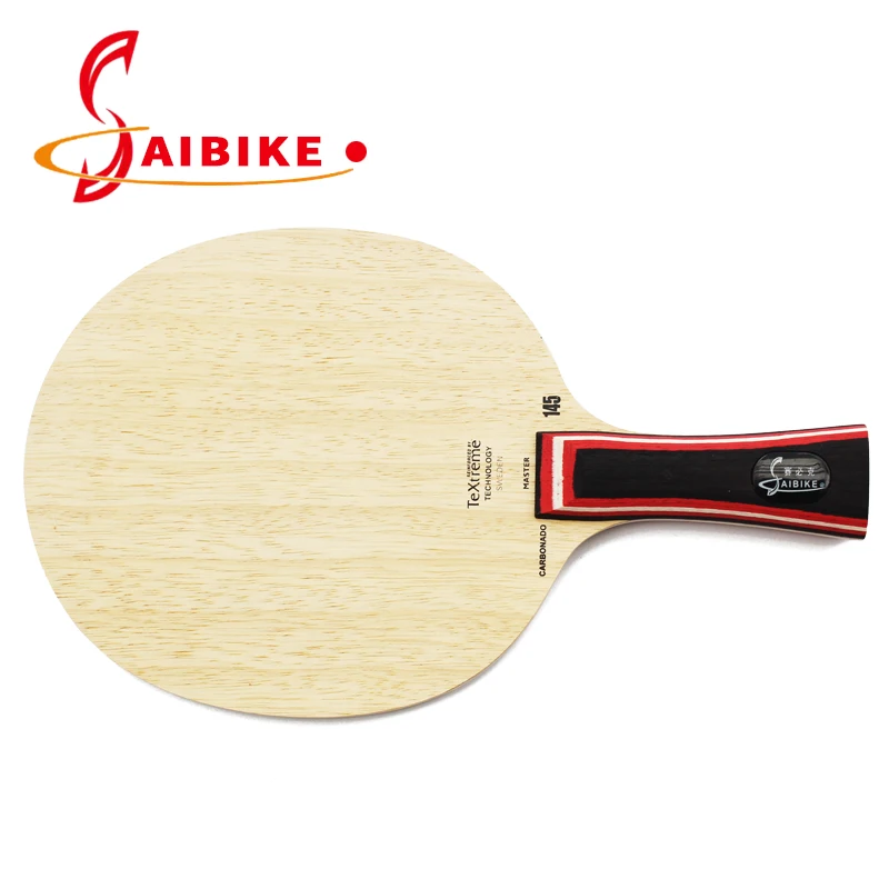

145 carbon wood table tennis racket bat ping pong racket table tennis blade Long handle FL