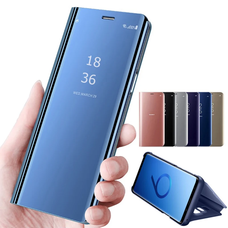 Smart Mirror Phone Case For Samsung Galaxy S10 Plus M20 A30 A50 A70 S9 S8 Note