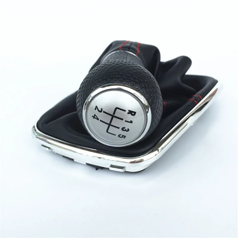 

12mm 5 / 6 Speed Car Styling Gear Shift Knob Shifter Gaitor Boot For Volkswagen VW BORA GOlf MK4 / 4 / IV / JETTA GTI 1999-2005