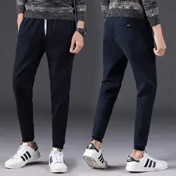 2019 новый бренд модные джинсы Для мужчин трендовый Молодежный рваные Хлопок Кружева рваные прямые джинсы для Для мужчин плюс Размеры