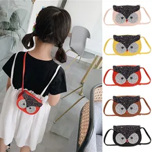 Сумочка-кошелек для девочек, детская сумка через плечо, маленькая сумка-мессенджер с животными, милая сумка на одно плечо, маленькие сумки для телефона