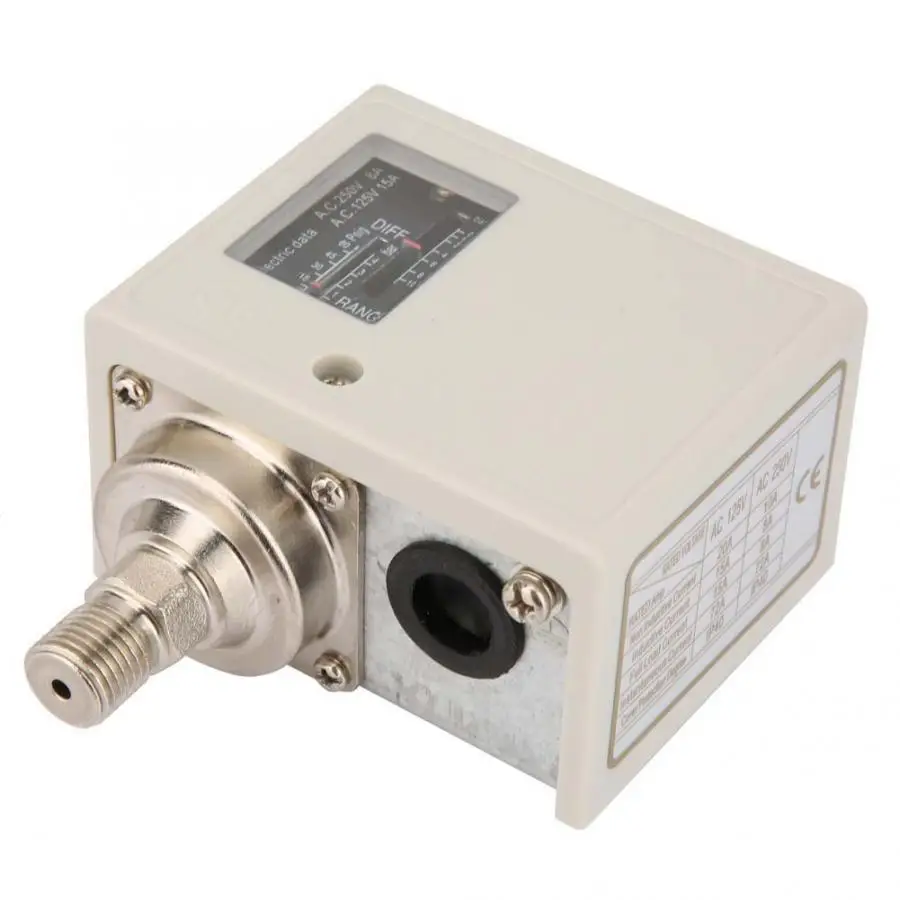 Переключатель водяного давления электронный водяной насос регулятор давления для воздушного компрессора насос G1/" адаптер