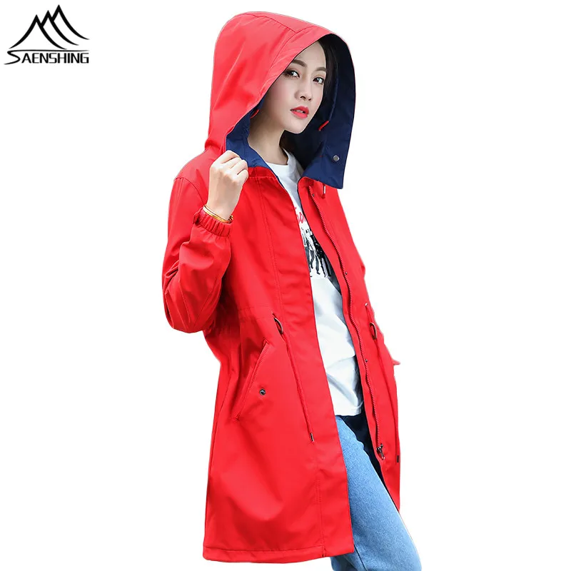 Outdoor Recreation SAENSHING Mens Waterproof Softshell Jacket Windproof