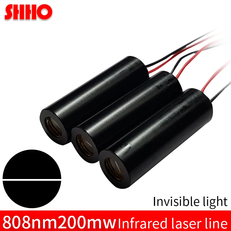 High quality 808nm 200mw infrared line laser module IR positioning at light the night vision locator invisible | Инструменты