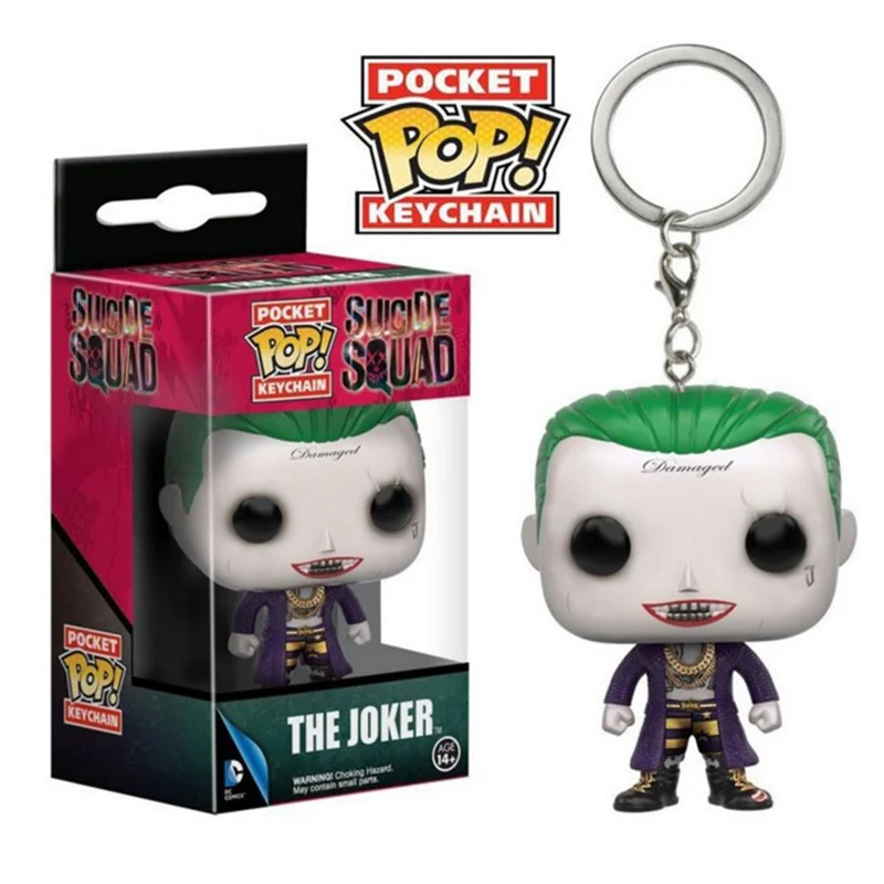 

FUNKO POP Pocket Pop Keychain The Joker Action Figure Collection Model Toy Gift
