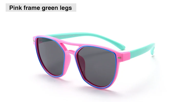 Модные детские милые летние солнцезащитные очки, поляризованные очки для детей, для девочек и мальчиков, цветные детские солнцезащитные очки, красные gafas