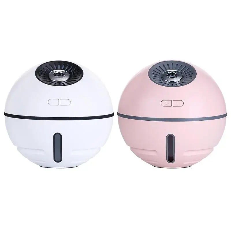 

New 300ml 3 in 1 Space Ball USB Humidifier Nightlight Power Bank Mist Maker Air Purifier for Office Home