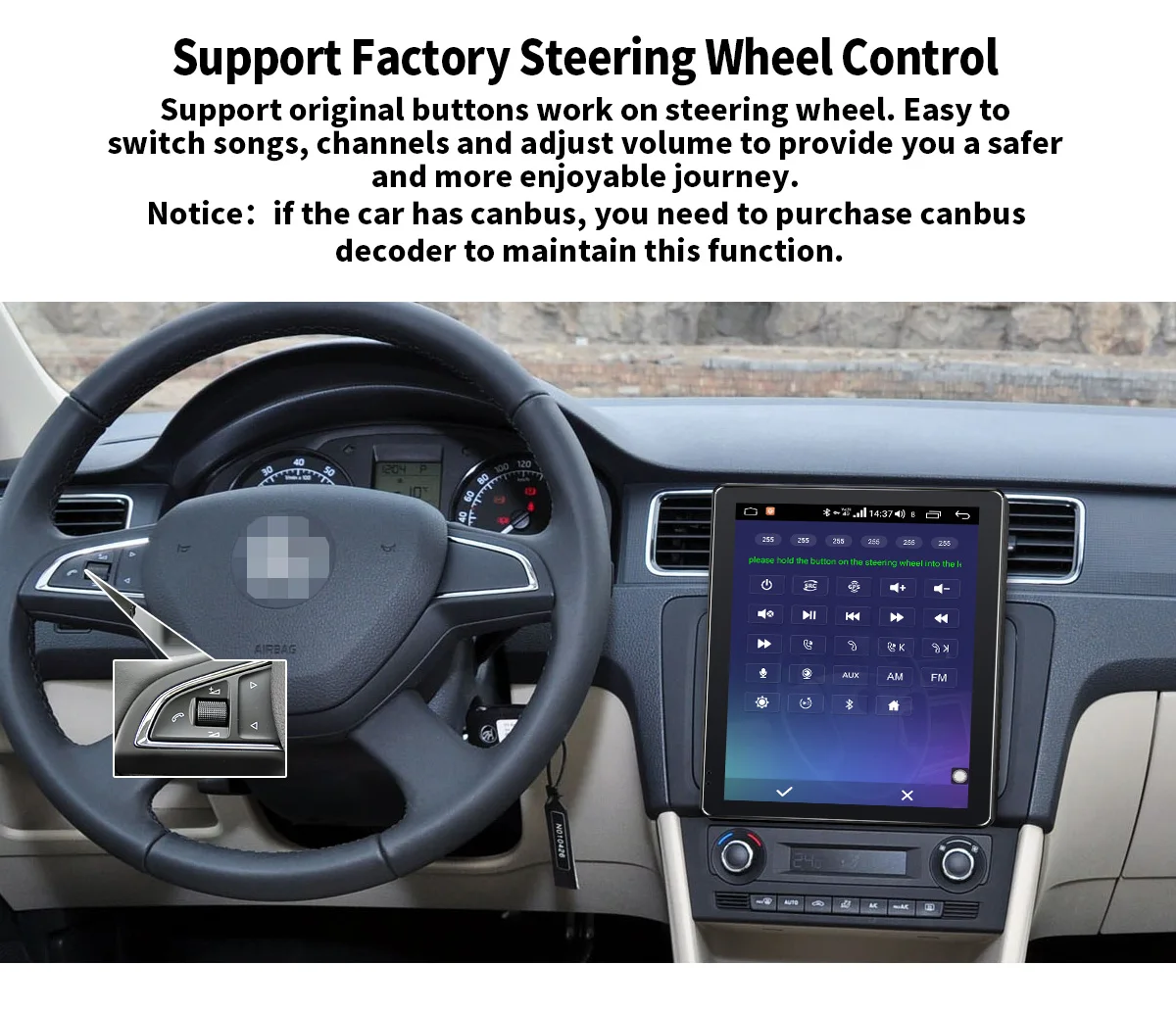 Top JOYING one din 9.7 inch IPS screen car radio Android 8.1 stereo 4GB ram 64GB univeral head unit 1024*768 Support 3G/4G DSP WIFI 12