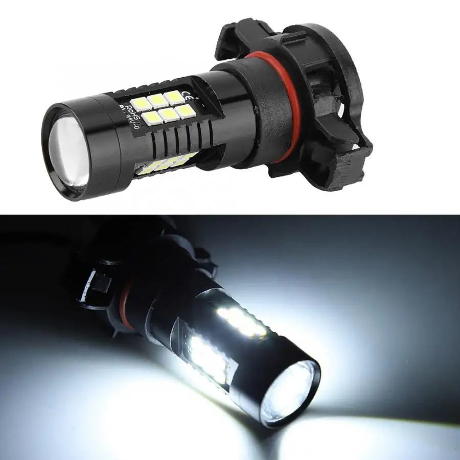H16 белая противотуманная лампа 21 Вт 3030 SMD СВЕТОДИОДНЫЙ автомобильные передние противотуманные фары Дневные ходовые огни лампы AC/DC 12-28 V автомобили