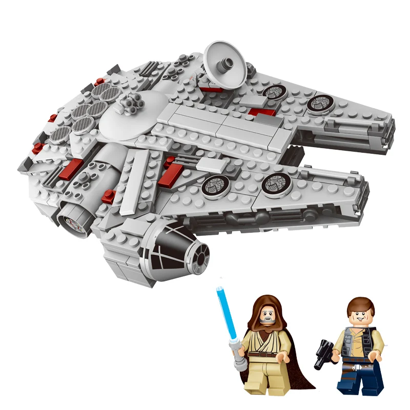 

Star Wars Force Awakens TIE Fighter Millennium Falcon X-Wing Riek Collection Compatible with Lego
