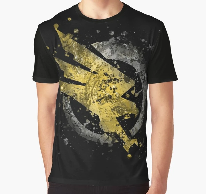 

All Over Print 3D Tshirt Men Funny T Shirt Command and Conquer - GDI Splatter Graphic T-Shirt
