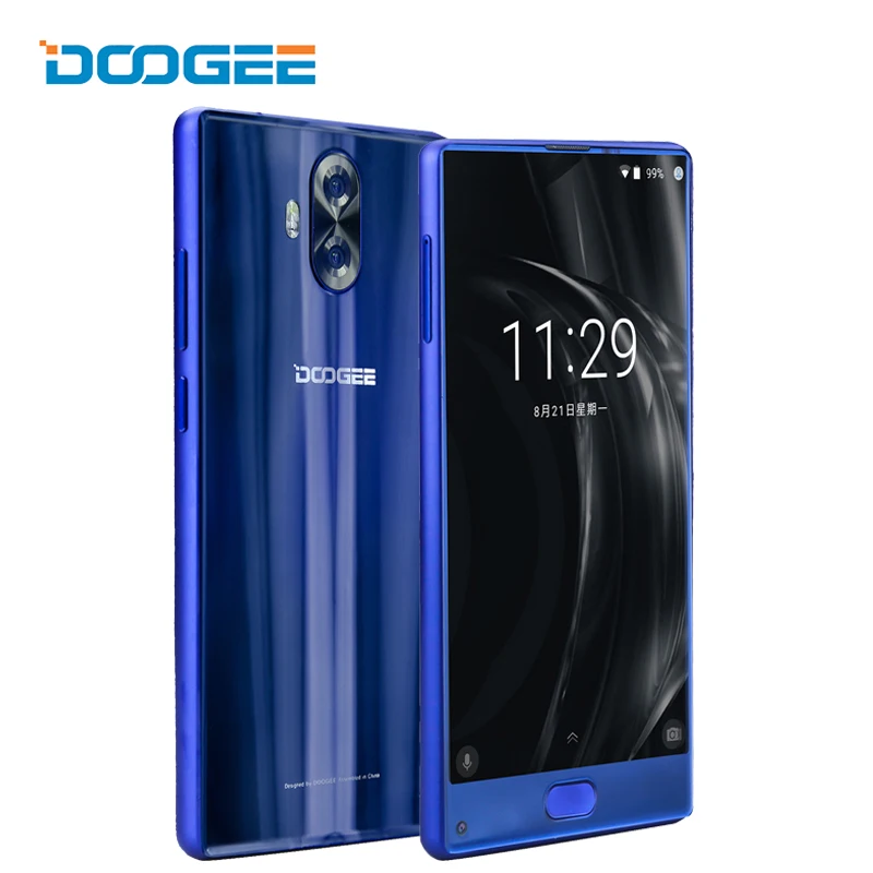 DOOGEE Mix Lite 4G смартфон сенсорный Android 7,0 MTK6737 четырехъядерный 2G+ 16G 13MP отпечатков пальцев Celular 5,2 дюймов мобильный телефон 3080mAh