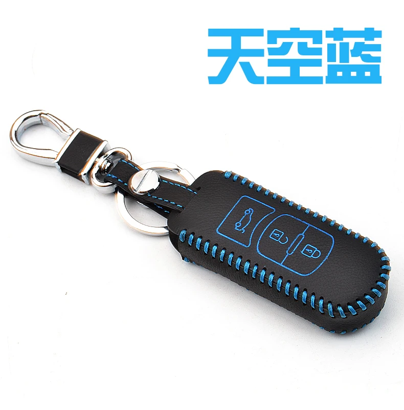 Чехол для ключей сшитый вручную из натуральной кожи эксклюзивный чехол бумажник