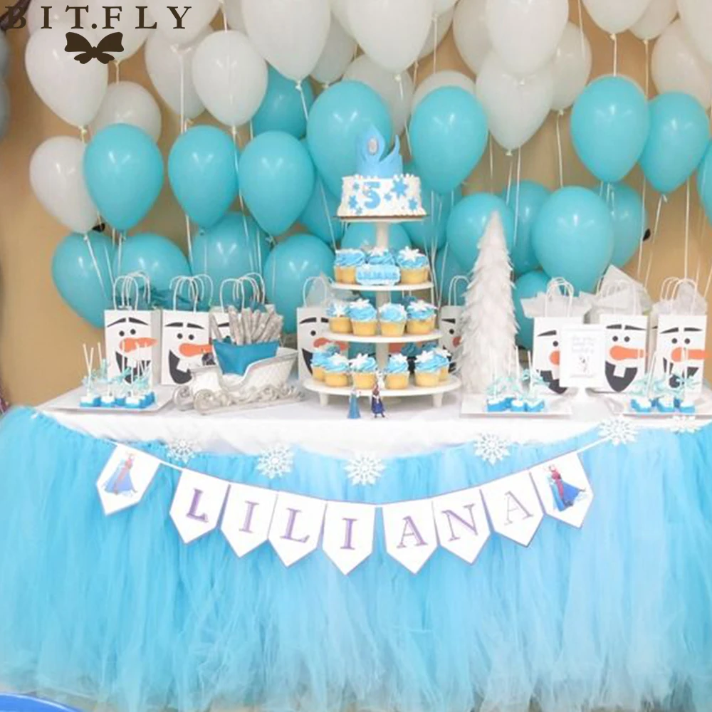 Us 1077 50 Di Scontoda Tavolo Fai Da Te Battiscopa Personalizza Handmade Di Tulle Tutu Gonna Tabella Di Banchetto Della Festa Di Compleanno