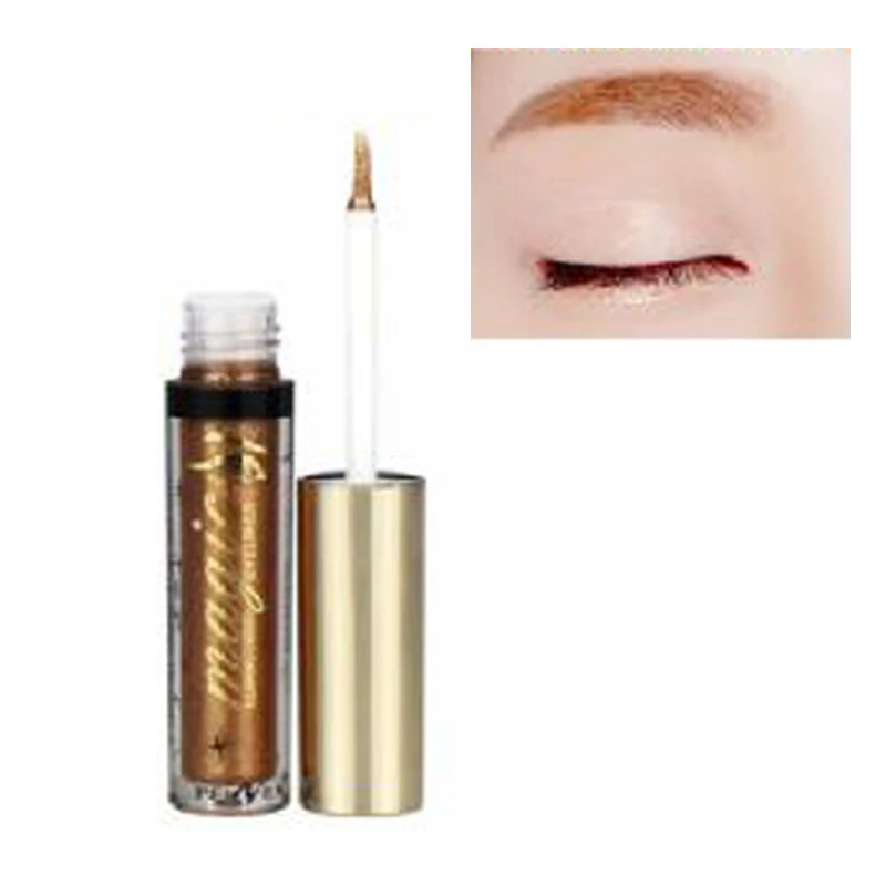 

Eyeliner Glitter Eye Shadow Waterproof Eye Liner Liquid Diamond Shining Eyeshadow Brighten Easy To Color Eye Makeup