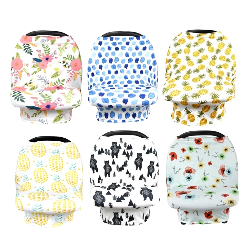 

NEW Nursing Cover Scarf for Mum Feeding Baby Car Seat Canopy Shopping Cart Cover