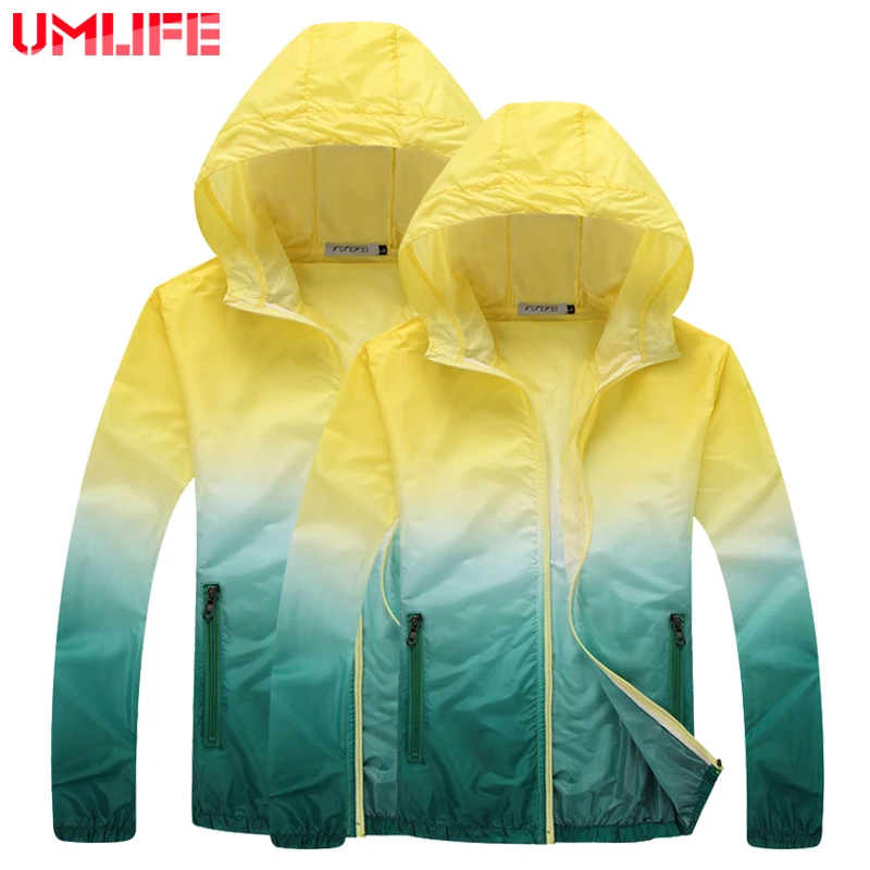 UMLIFE Женская куртка тонкая спортивная одежда для улицы Мужская ветровка с